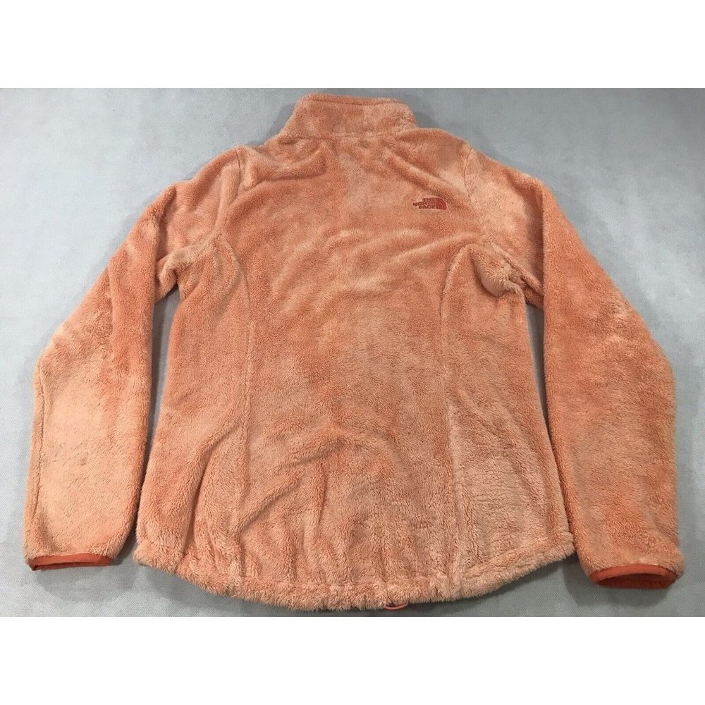 The North Face Osito 2 Full Zip Fleece Jacket Frosted Orange Coral Womens M READ - Picture 9 of 12